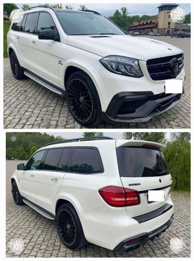 Mercedes-Benz GLS klasė по частям