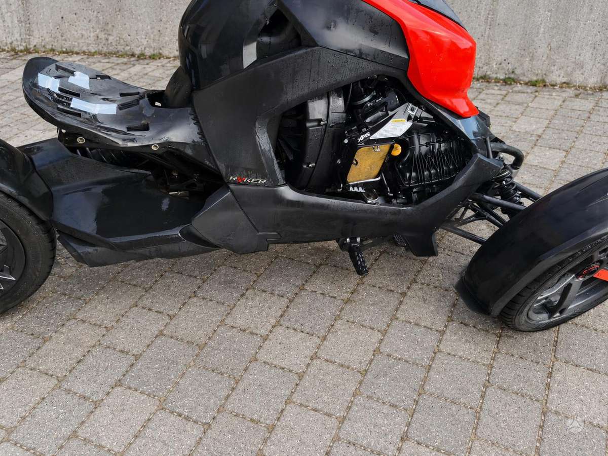 Can-Am Ryker 600cc, трициклы