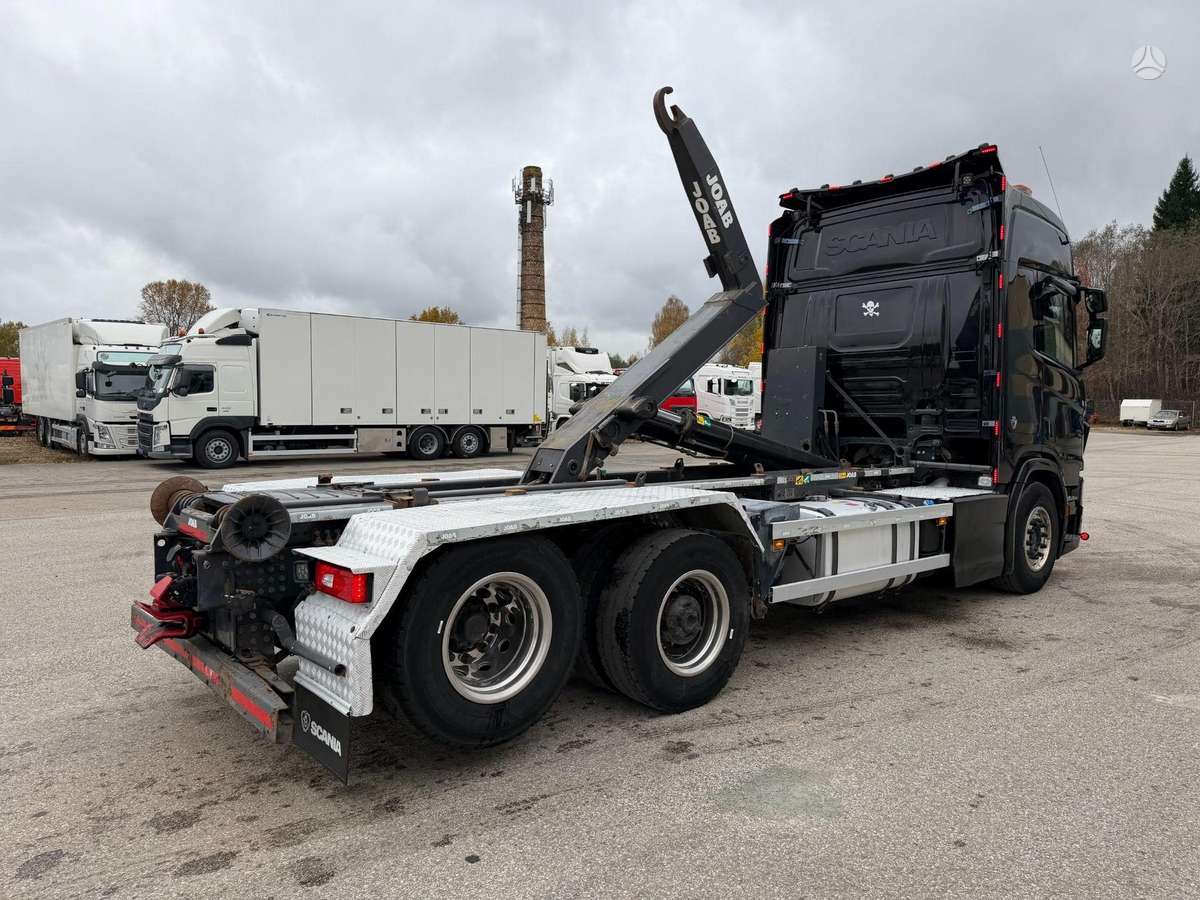 Scania R580, hooklift trucks