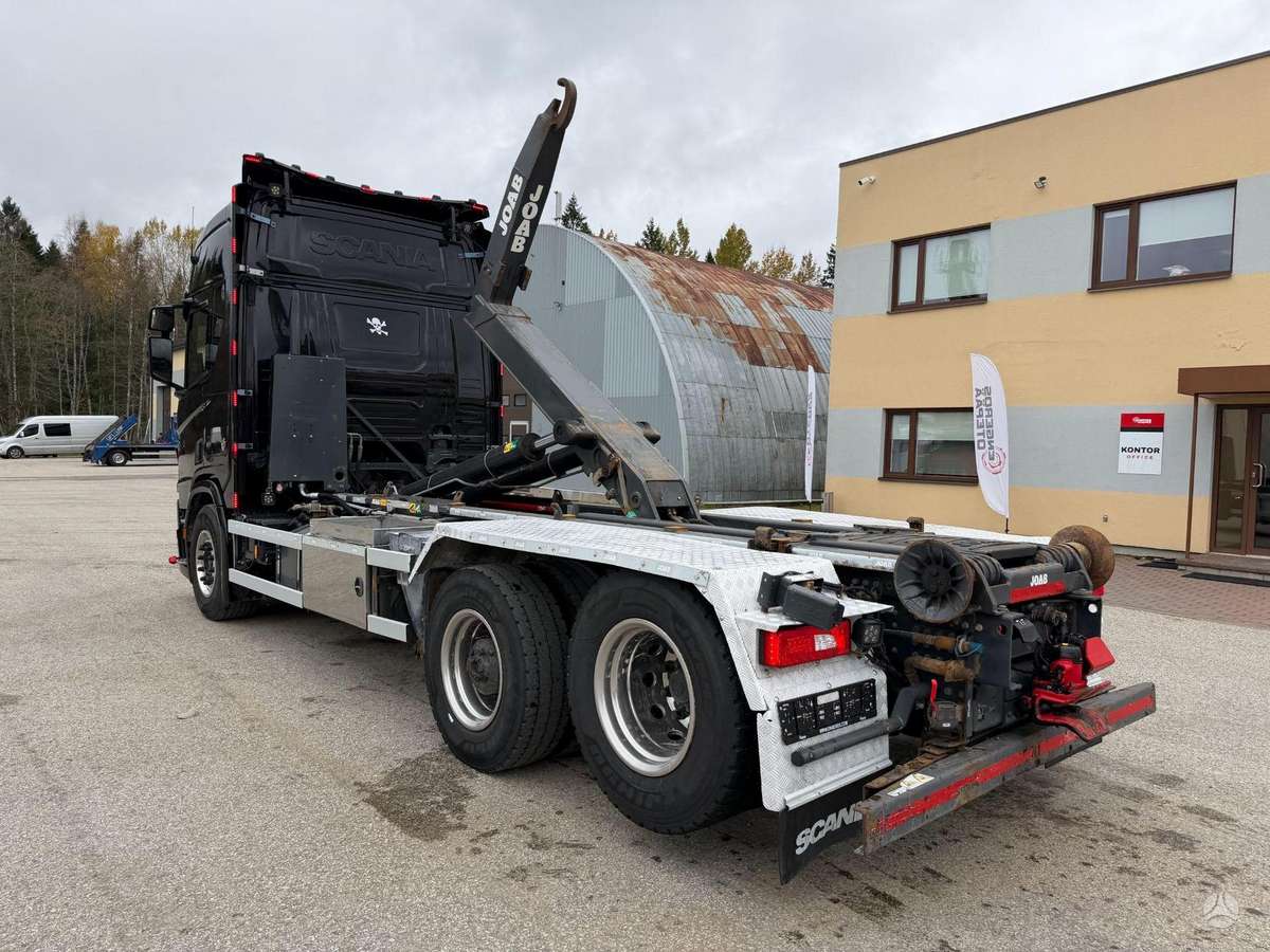 Scania R580, hooklift trucks