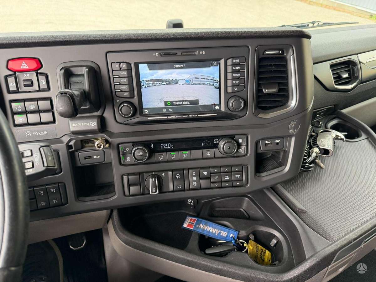 Scania R580, самосвалы с прицепoм