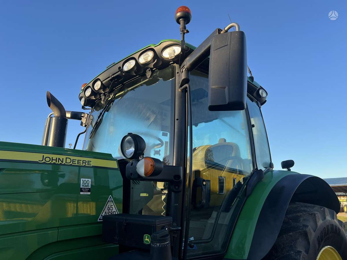 John Deere 6195R, тракторы