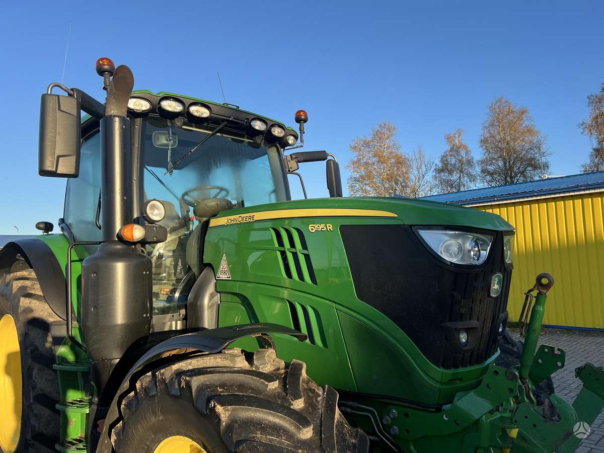 John Deere 6195R, traktoriai