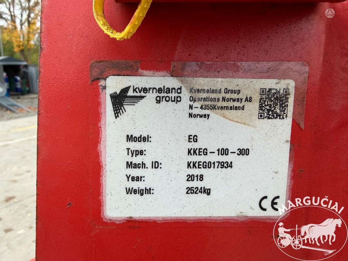 Kverneland EG 100, 6 korpusų, плуги