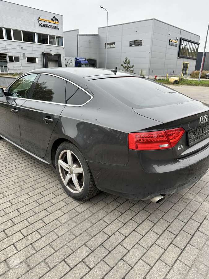 Audi A5 Sportback dalimis. 1 6d 84kw variklio kodas cjeb spalvos kodas lz7l pava