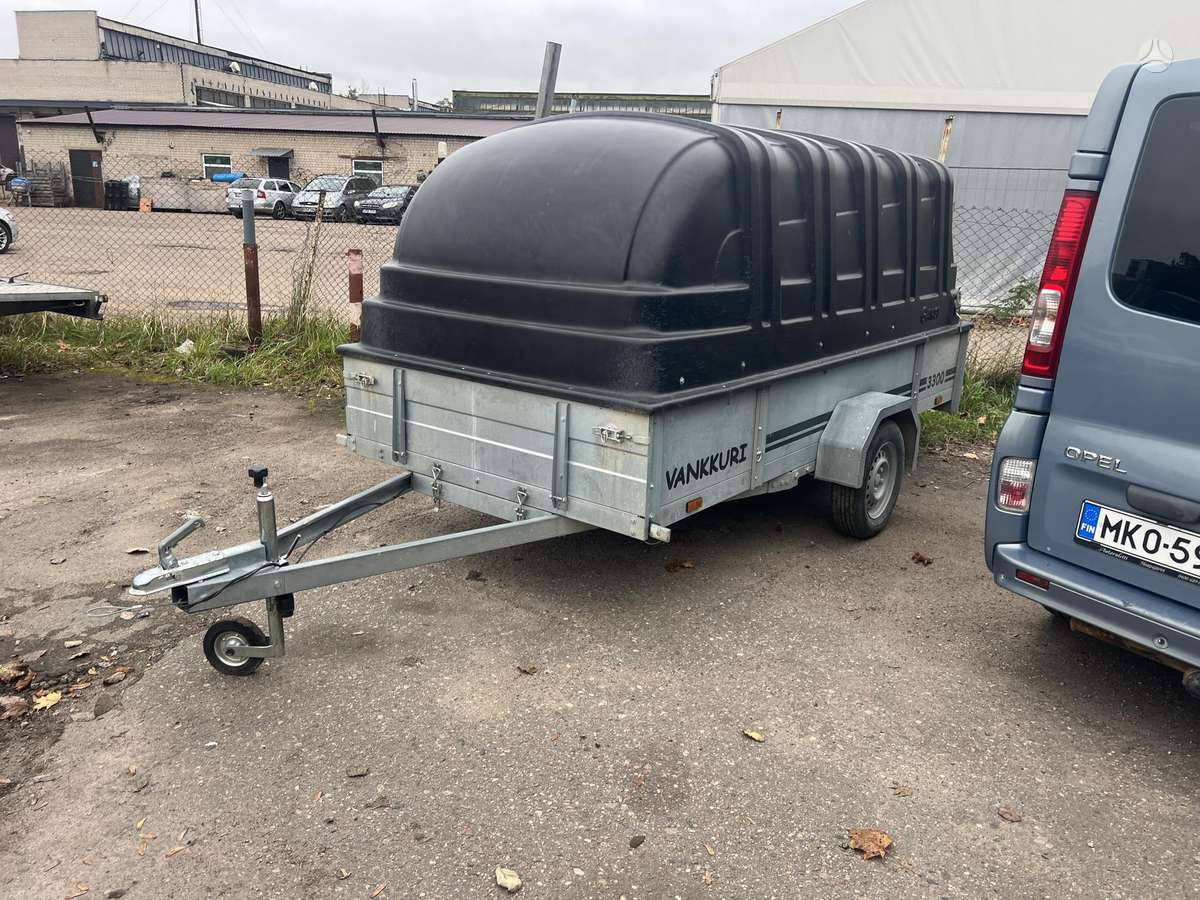 JT - Trailer Vankkuri 3300, passenger car trailers