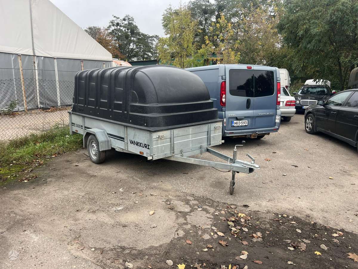 JT - Trailer Vankkuri 3300, passenger car trailers