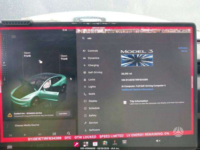 Tesla Model 3, hečbekas