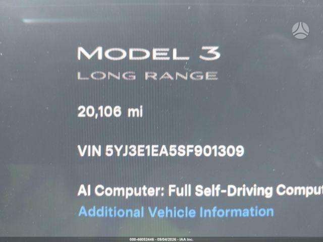 Tesla Model 3, hečbekas