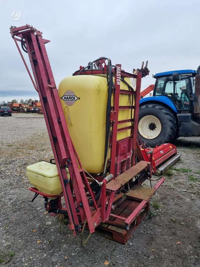 Hardi Master 1200, разбрызгиватели