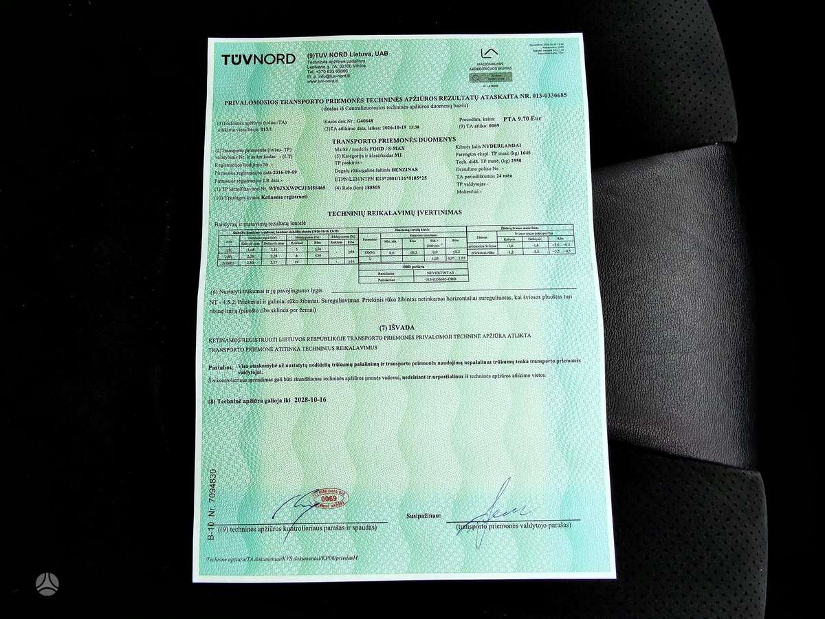 Ford S-MAX, 1.5 l., Минивэн
