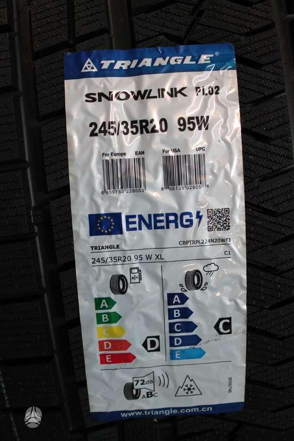 Triangle SnowLink PL02 XL, žieminės 245/35 R20