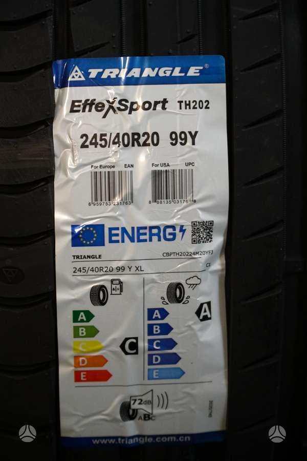 Triangle EFFEXSPORT (TH202), летние 245/40 R20