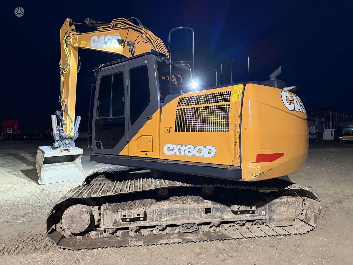 Case CX 180 D , 20 ton, ekskavatoriai