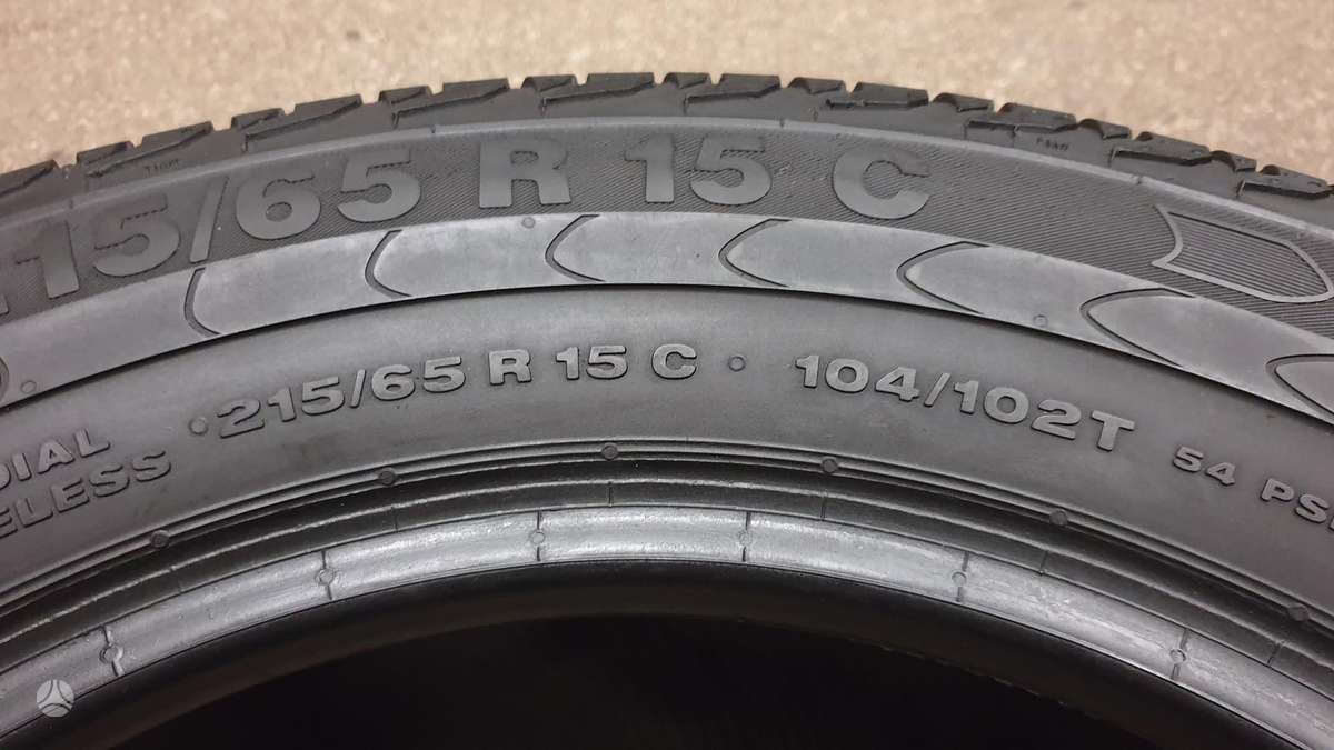 Continental Vanco 2, summer 215/65 R15