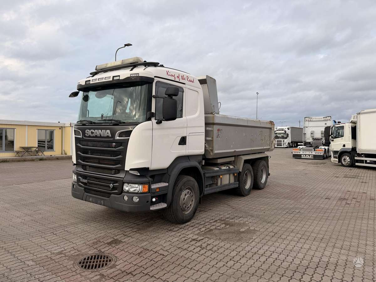 Scania R580, самосвалы