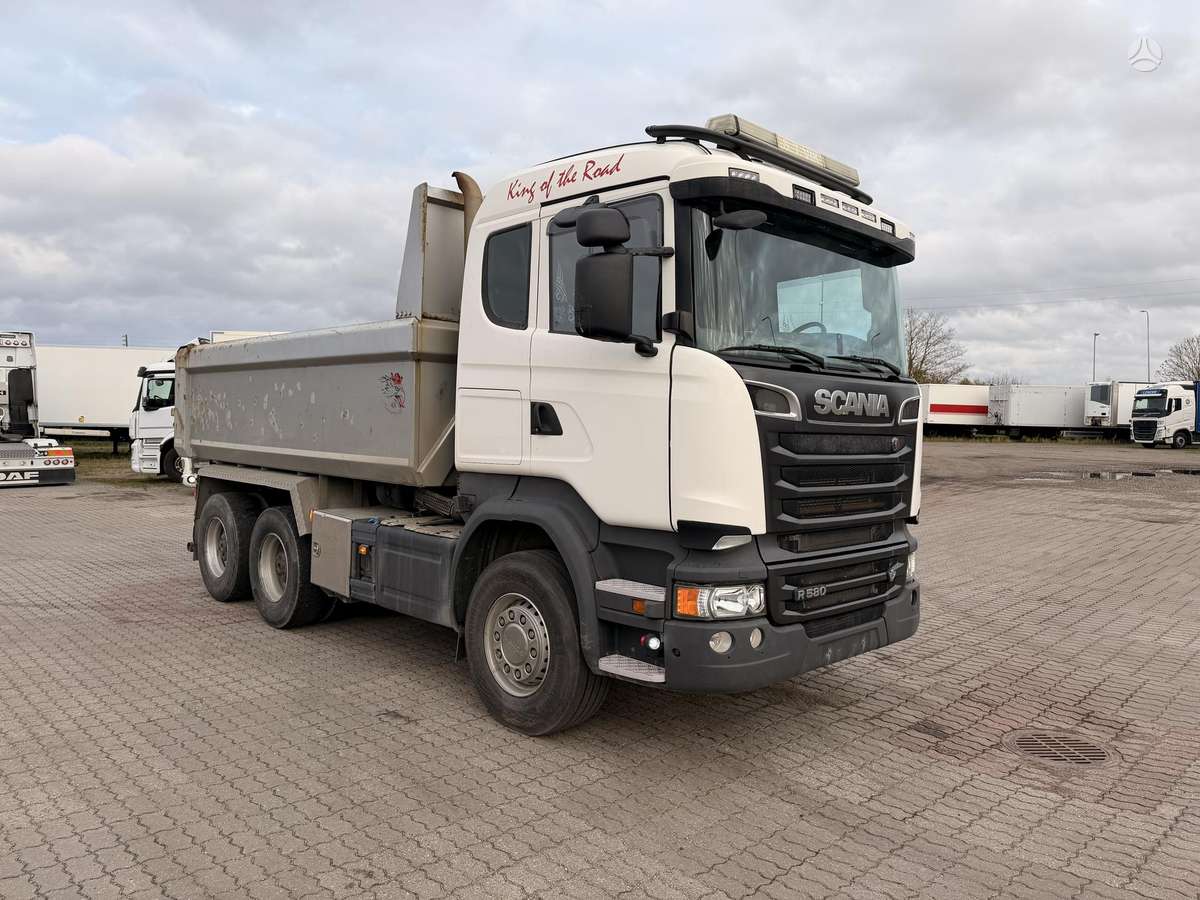 Scania R580, самосвалы