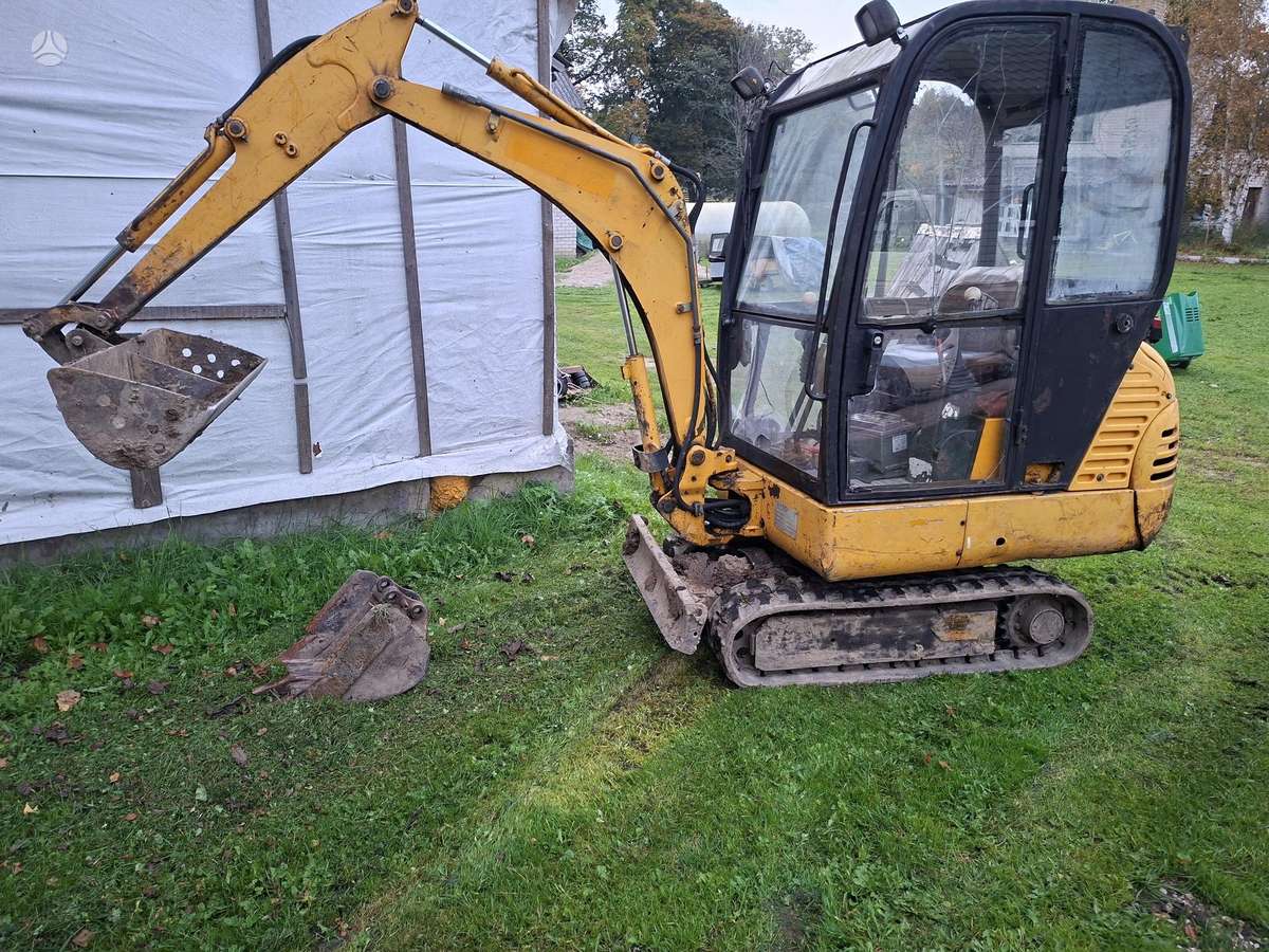JCB 15, ekskavatoriai