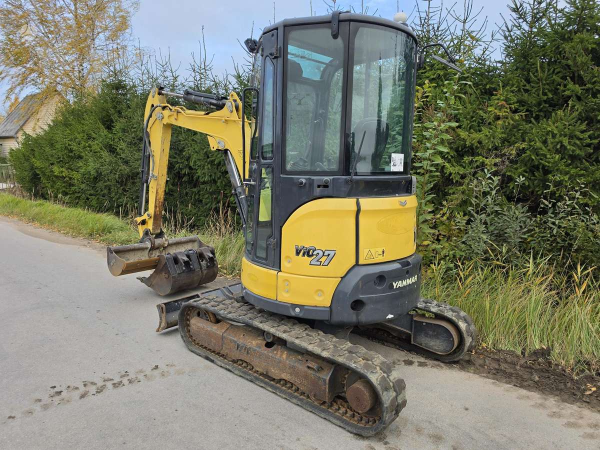 Yanmar VIO27-6, мини-экскаваторы