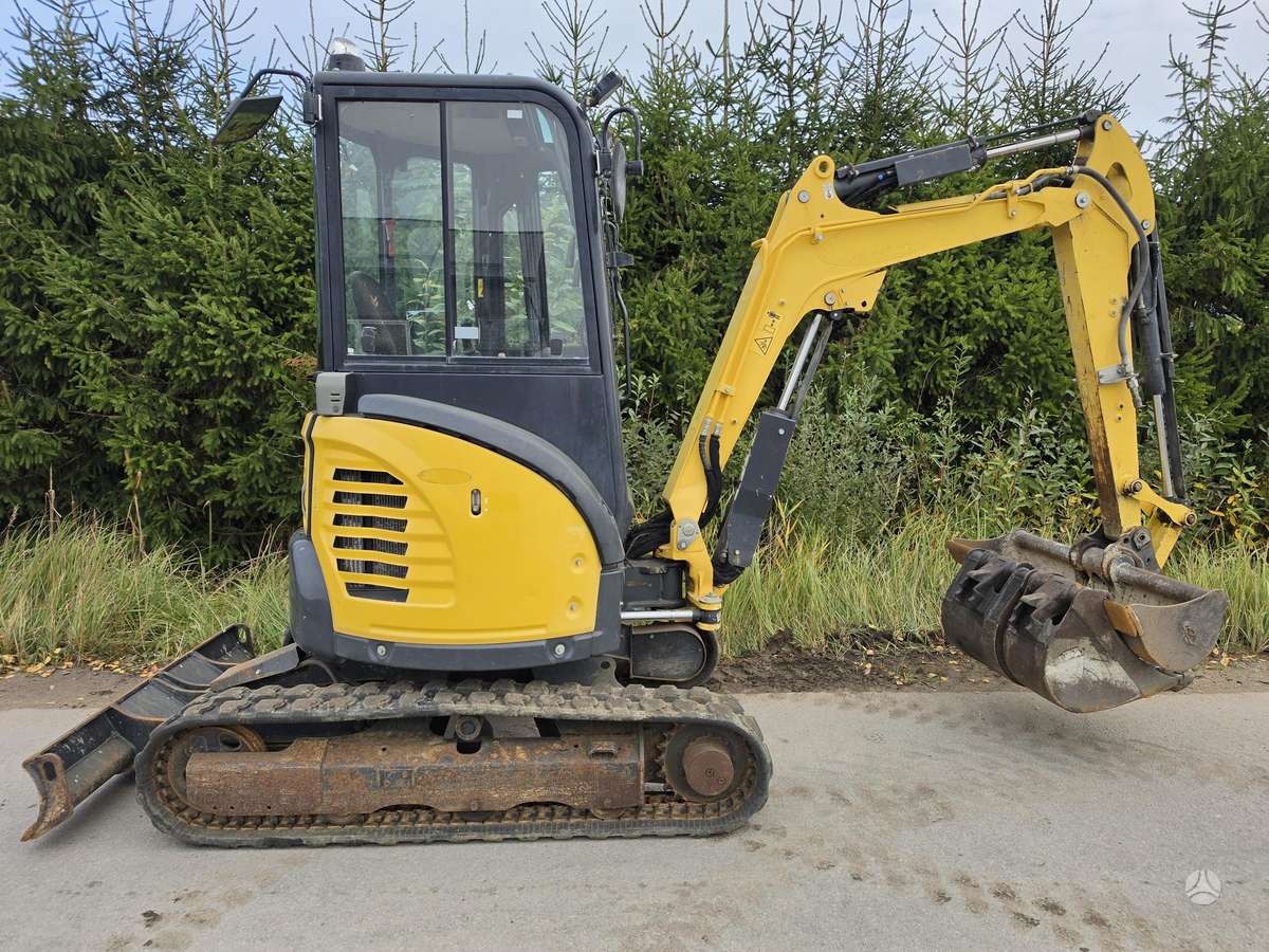 Yanmar VIO27-6, mini ekskavatoriai