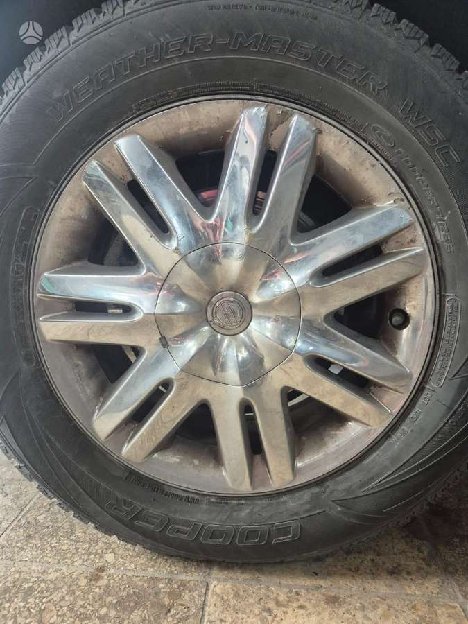 Chrysler Pacifica, light alloy, R17