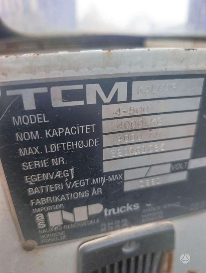 Kalmar 4-500, forklifts