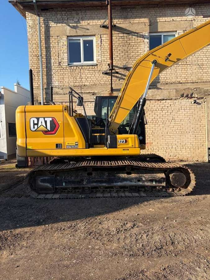 Caterpillar 323 Long Reach, экскаваторы