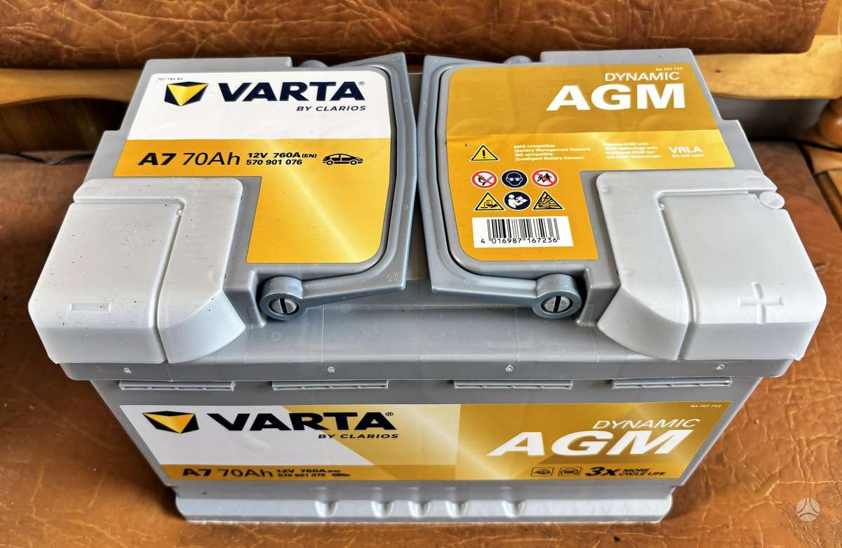 Varta 70AH 760A AGM