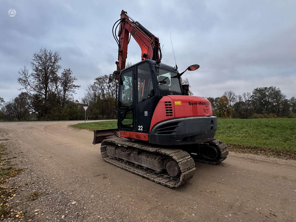 Kubota KX080-4, mini excavator