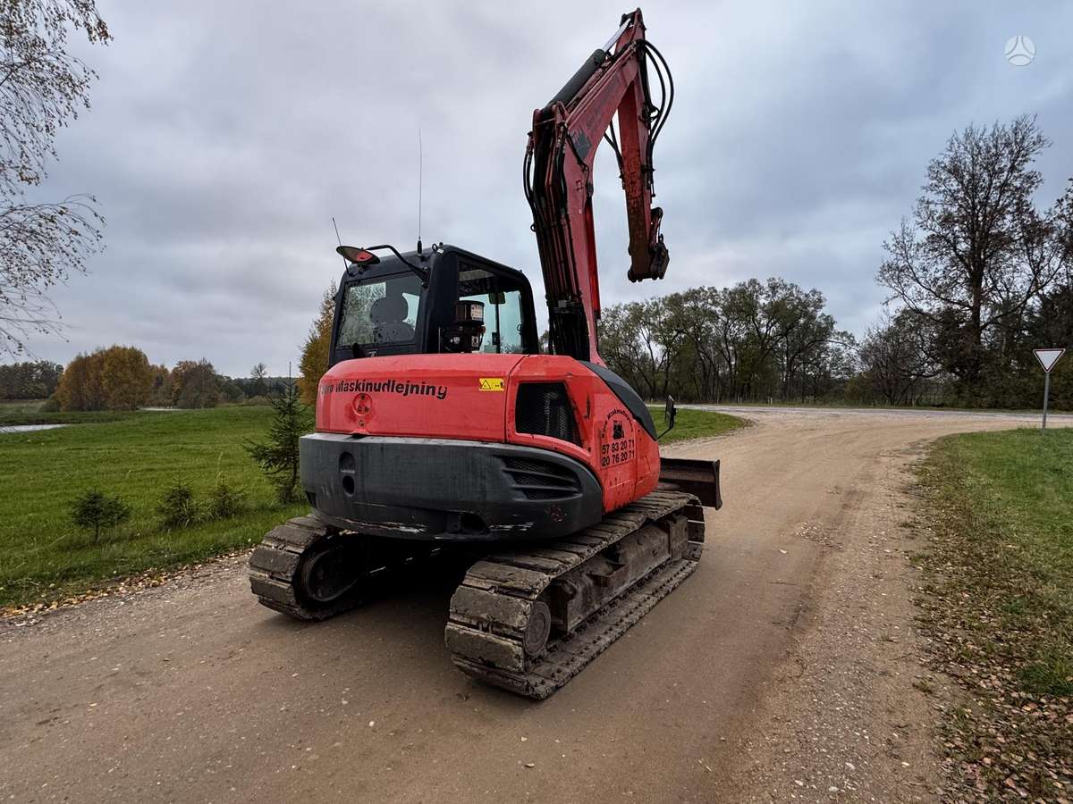 Kubota KX080-4, мини-экскаваторы
