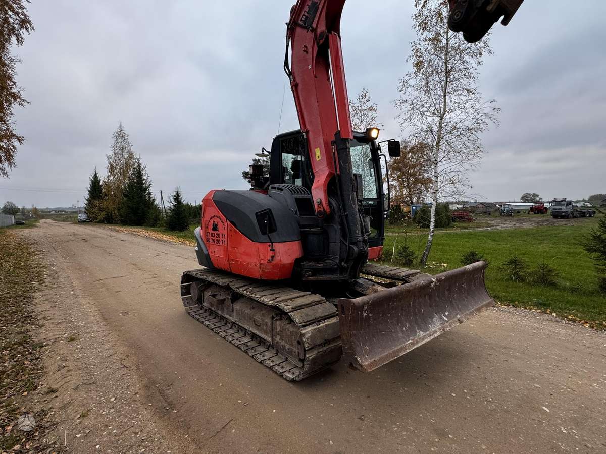 Kubota KX080-4, mini excavator