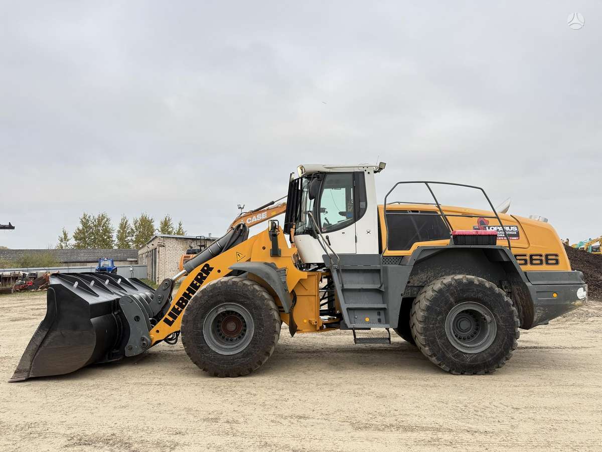Liebherr L 566 , NR 2 quick coupler, frontal loader