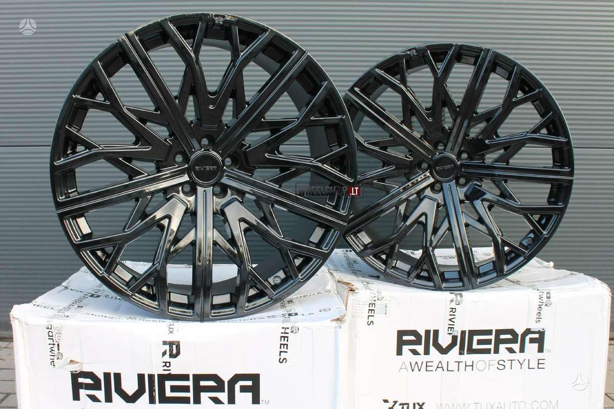 RIVIERA RV131 Gloss Black, light alloy, R22