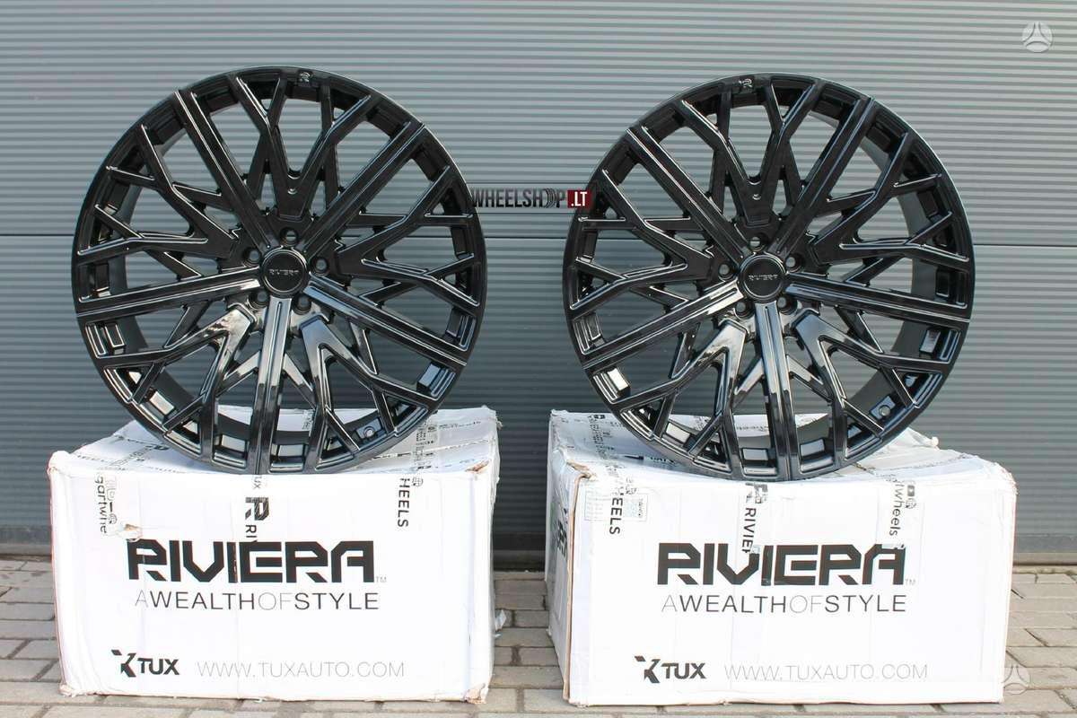 RIVIERA RV131 Gloss Black, light alloy, R22