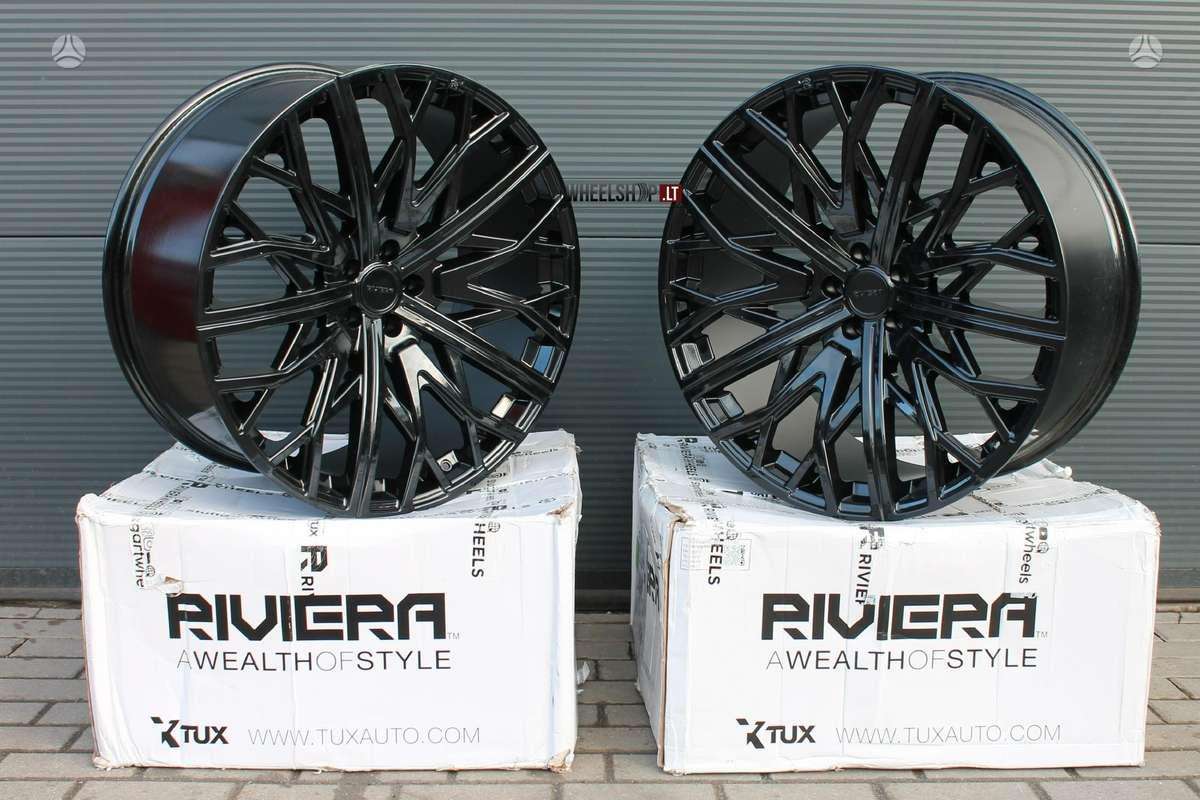 RIVIERA RV131 Gloss Black, light alloy, R22