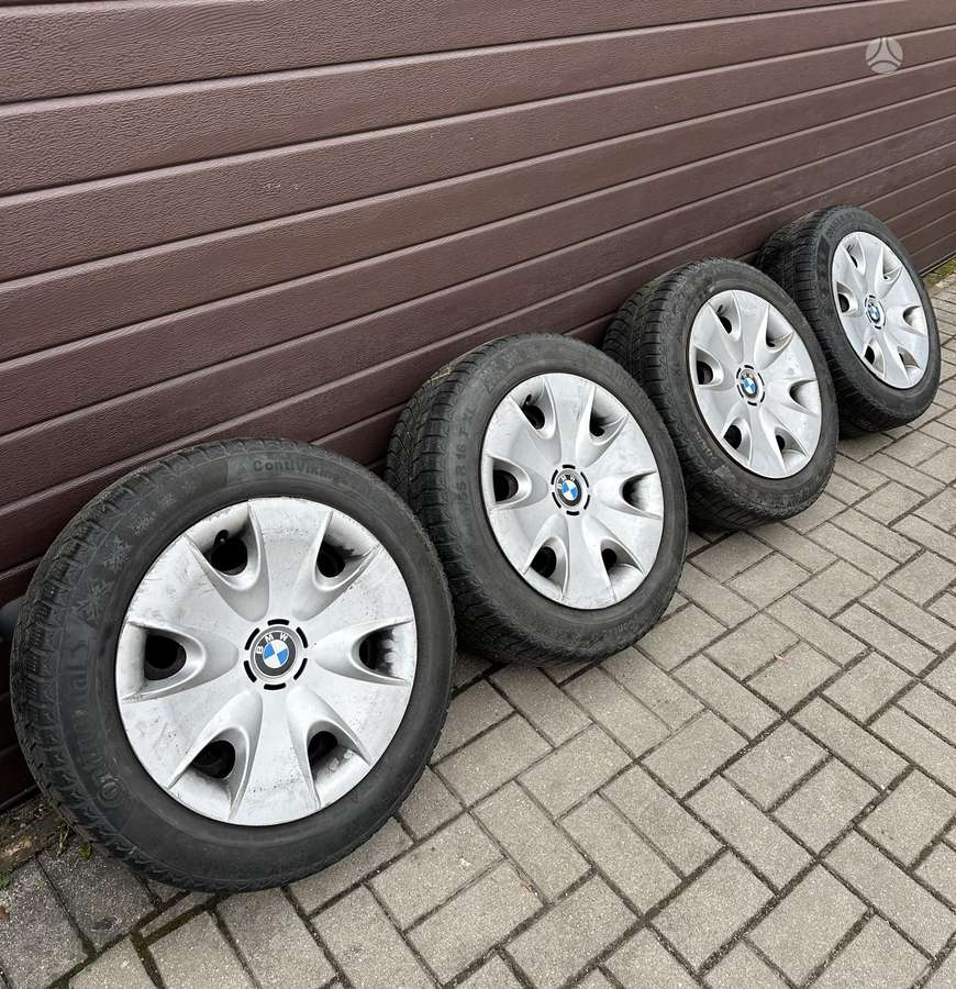 BMW ❄️, стальные штампованные диски, R16