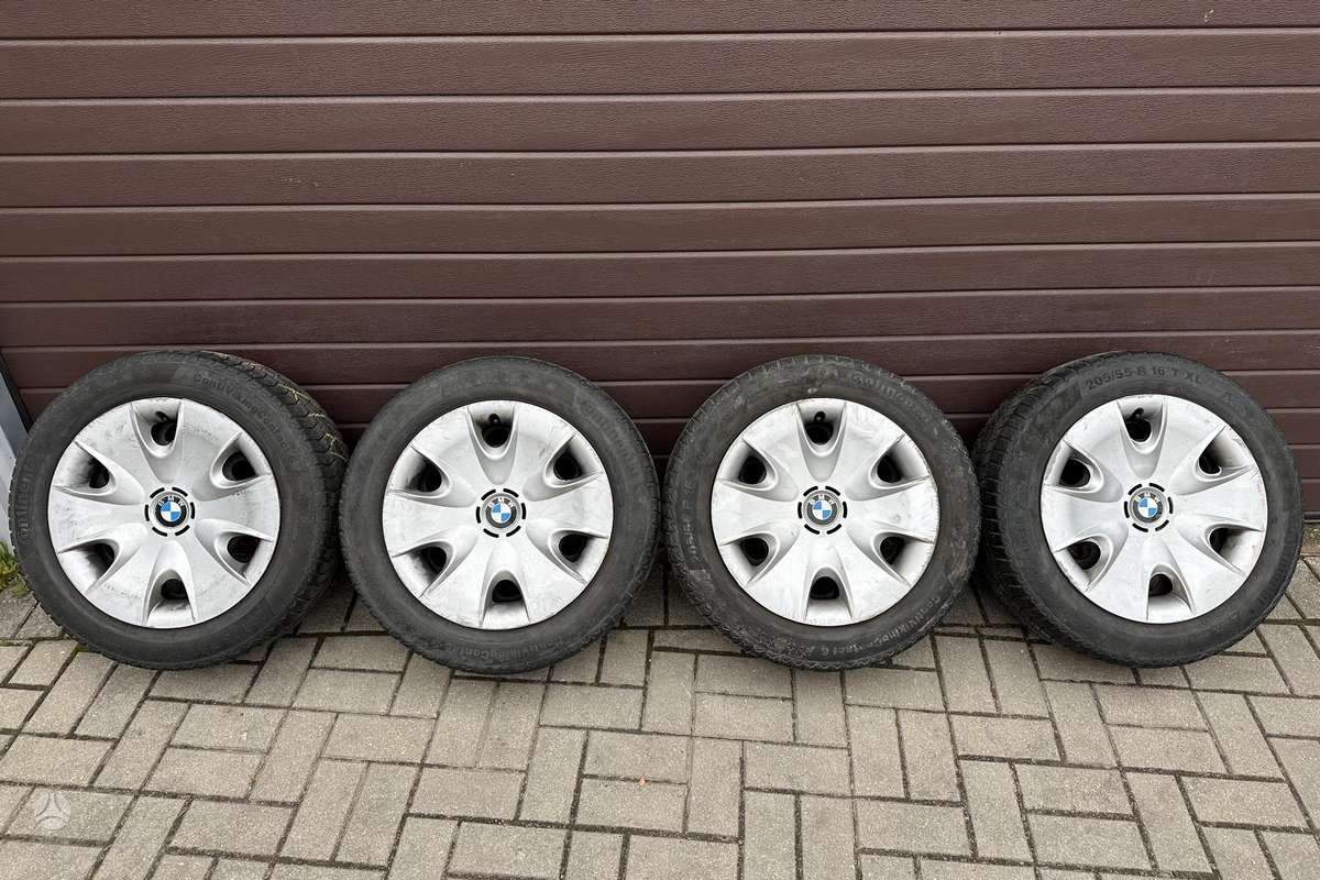 BMW ❄️, стальные штампованные диски, R16