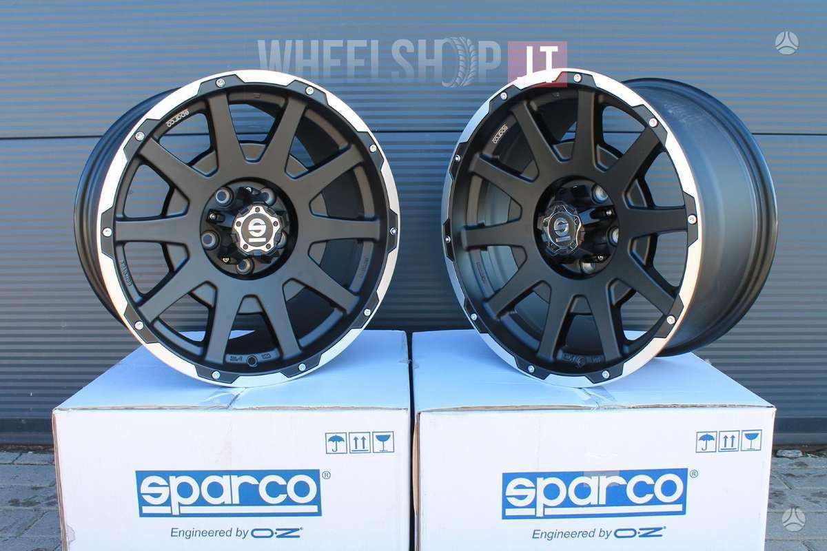Sparco Dakar Matt Black, легкосплавные , R18 | A32754810
