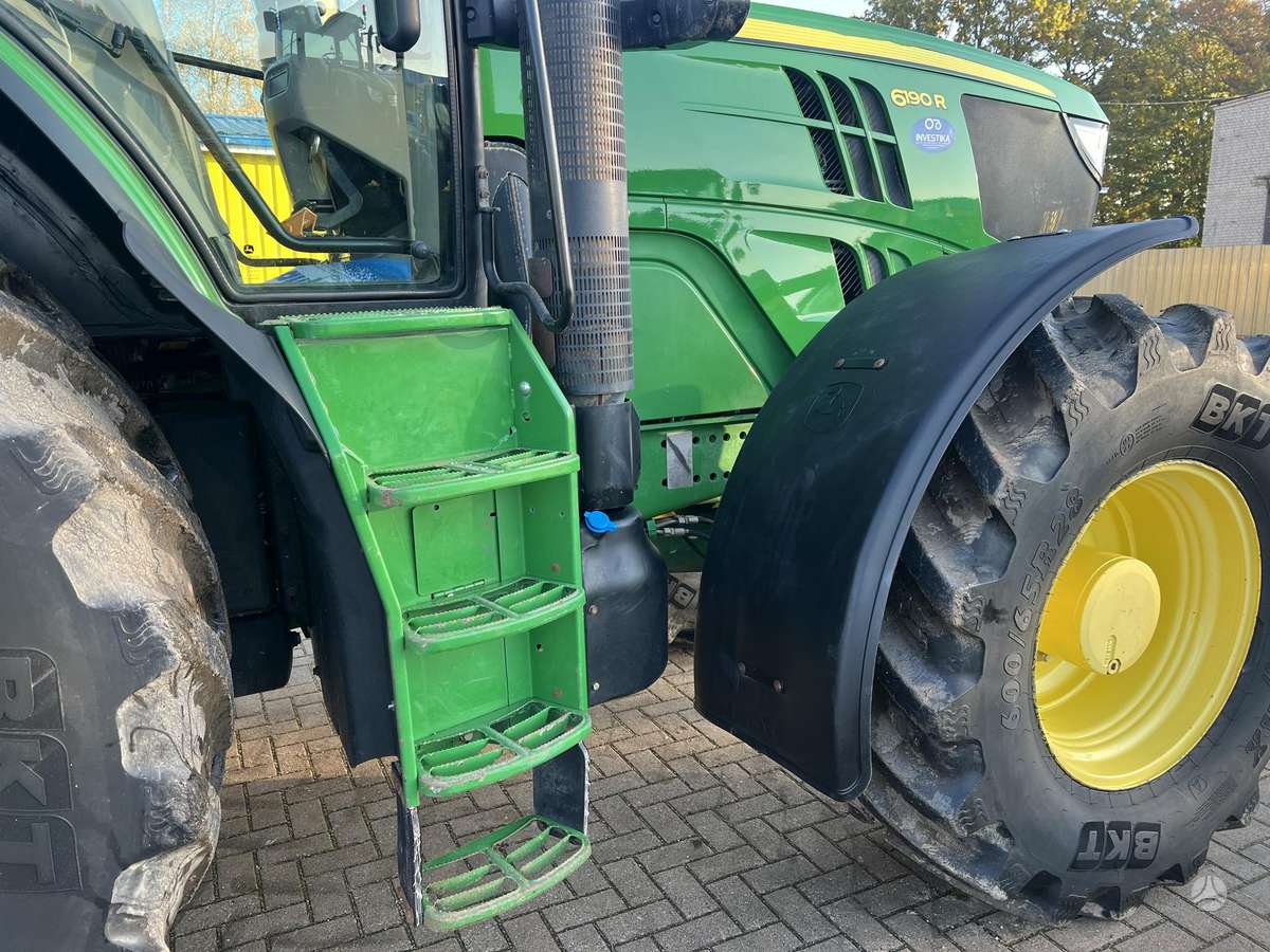 John Deere 6190R, тракторы