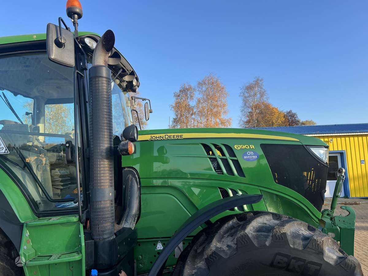 John Deere 6190R, tractors