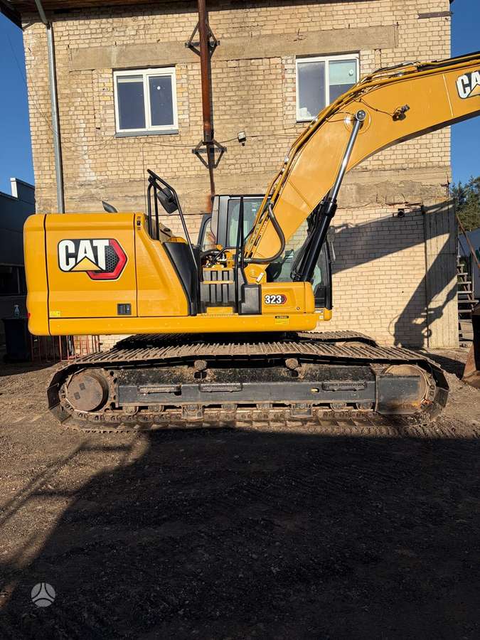 Caterpillar 323, экскаваторы
