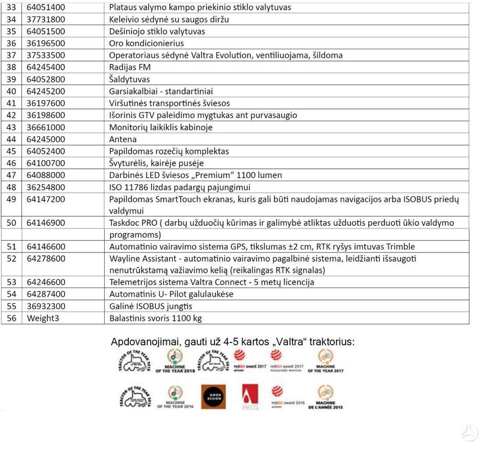 Valtra T235 VERSU GPS, тракторы