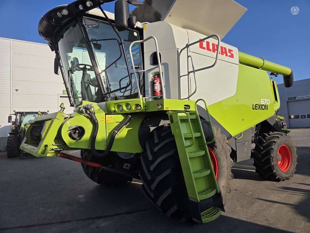 Claas Lexion 670, комбайны