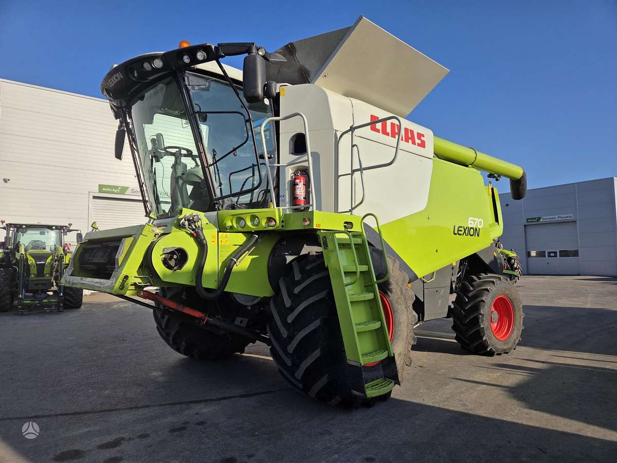 Claas Lexion 670, комбайны