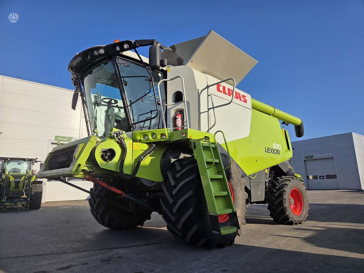 Claas Lexion 670, комбайны