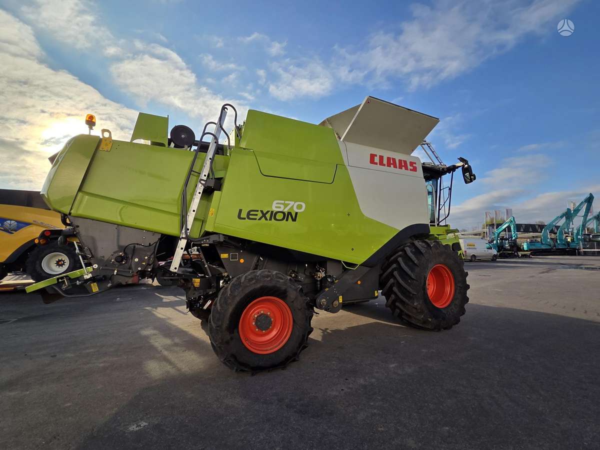 Claas Lexion 670, комбайны