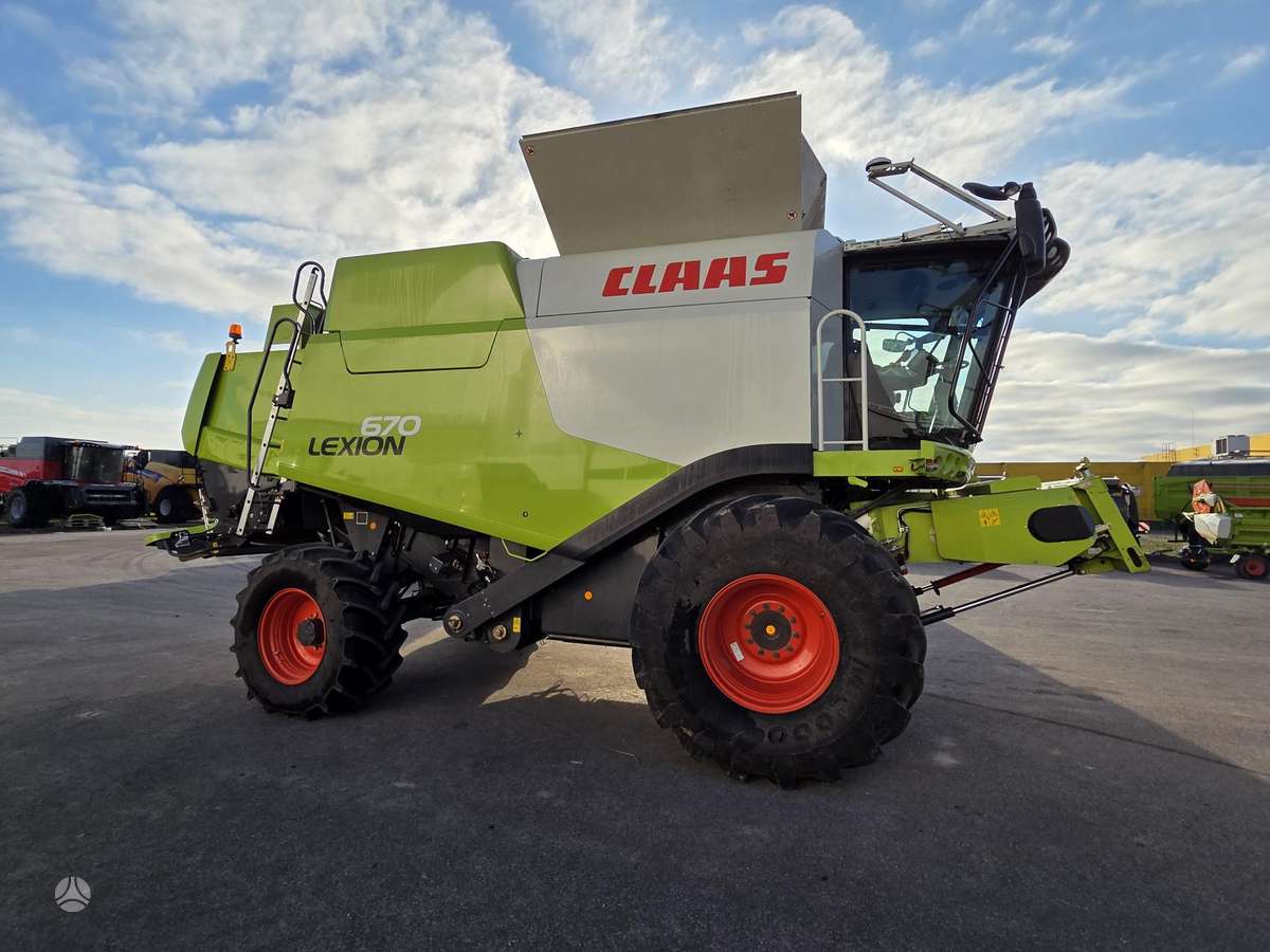 Claas Lexion 670, комбайны