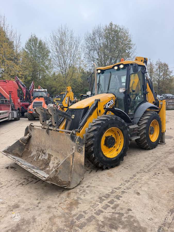JCB 4 CX, экскаваторные погрузчики