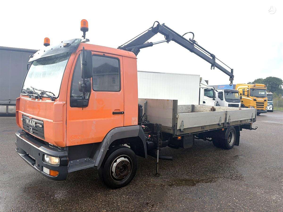 MAN 8.163, crane trucks