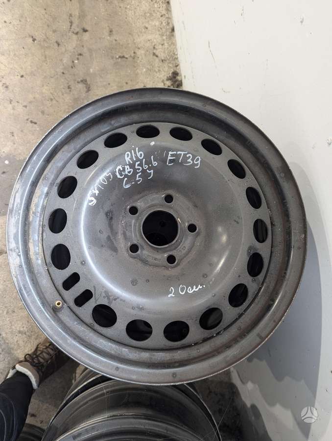 Opel, стальные штампованные диски, R16